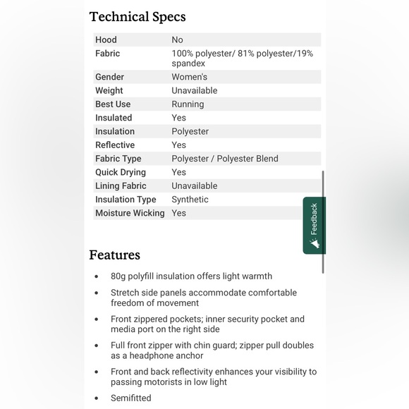Brooks Cascadia Thermal Vest - Picture 4 of 4